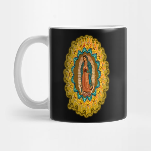 Our Lady of Guadalupe Virgin Mary by albaley